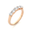 Picture of Stylish Five Stone Band With A Classic Design - 1ctw Diamonds