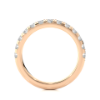 Picture of 1 Carat Lab Grown Diamond Pave Setting Eternity Band.