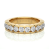 Picture of 1 Carat Lab Grown Diamond Band in Channel Setting.