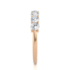 Picture of 1.10ct Diamond Band Featuring Seven Brilliant Cut Diamonds In A Prong Setting.