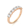 Picture of 1.10ct Diamond Band Featuring Seven Brilliant Cut Diamonds In A Prong Setting.