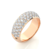 Picture of Triple Row Diamond Pave Band With Brilliant Sparkle.- 1.90ctw Diamonds