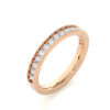 Picture of  Half Eternity Band With Channel Set Round Diamonds.