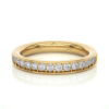 Picture of  Half Eternity Band With Channel Set Round Diamonds.