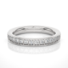 Picture of  Half Eternity Band With Channel Set Round Diamonds.