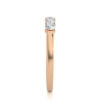 Picture of Five Stone Band With Round Diamonds- 0.50 Ctw Diamonds