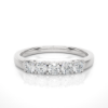 Picture of Five Stone Band With Round Diamonds- 0.50 Ctw Diamonds