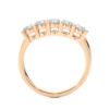 Picture of Five Brilliant Round Diamonds Set In A Classic Band- 0.50ctw Diamonds