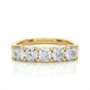 Picture of Five Brilliant Round Diamonds Set In A Classic Band- 0.50ctw Diamonds