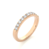 Picture of Half Eternity Band With Ten Round Diamonds.