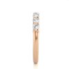 Picture of A Ring With A Row of Seven Diamonds -0.50ctw Diamonds