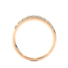 Picture of  Half Eternity Band With Round Cut Diamonds.