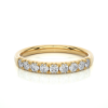 Picture of  Half Eternity Band With Round Cut Diamonds.