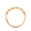 Picture of A Band With A Unique Setting Of Seven Round Diamonds.