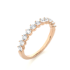 Picture of Elegant Band With A Row Of Sparkling 0.60ct Round Cut Diamonds.