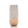 Picture of 2 Carat Luxurious Band With Full Pave Diamond Brilliance.