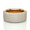 Picture of 2 Carat Luxurious Band With Full Pave Diamond Brilliance.