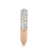Picture of Elegant Band With Layered Pave Set Diamond Sparkle- 1ctw Diamonds