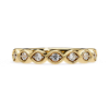 Picture of 0.20 Carat 7 Stone lab Diamond Surface Prong Band