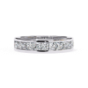 Picture of Regal Princess Gold Band Ring -1ctw Diamonds