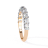 Picture of 1 Carat round halo line Eternity Band Ring