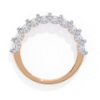 Picture of 1 Carat round halo line Eternity Band Ring
