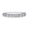 Picture of 1 Carat round halo line Eternity Band Ring
