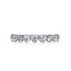 Picture of 1 Carat Eternity Band With Round Cut Diamonds. 