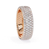 Picture of 1.81 Ct Ring Adorned With Multiple Rows Of Sparkling Diamonds.