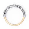 Picture of A Stunning 0.90 Carat Marquise and Round Diamond Ring.