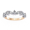 Picture of A Stunning 0.90 Carat Marquise and Round Diamond Ring.
