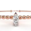 Picture of Twisted Rope Design Bracelet.