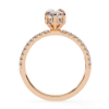 Picture of 1.50 Carat Marquise Solitaire Diamond Ring With A Classic Band.