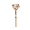 Picture of Glamorous 3 Carat Solitaire Cushion Lab Grown Diamond Ring