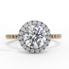 Picture of 1.50 Carat Solitaire LGD Ring ,Designed to Shine Forever.(1.85 Ctw Diamonds)