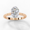 Picture of 1.20 Carat Lab Grown Diamond Ring, simple yet Striking. 