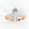 Picture of 1 Carat Pear Shaped Lab Grown Diamond Ring Designed to Captivate.