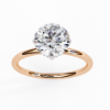 Picture of 2.10 Carat Round Cut Diamond Solitaire Ring.
