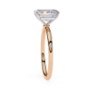 Picture of 3.03 Carat radiant Cut Diamond solitaire Ring.