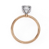 Picture of 3.03 Carat radiant Cut Diamond solitaire Ring.