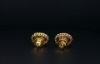 Picture of 2 Carat Total Solitaire Halo Set Oval Earrings. (2.65 ctw Diamonds)