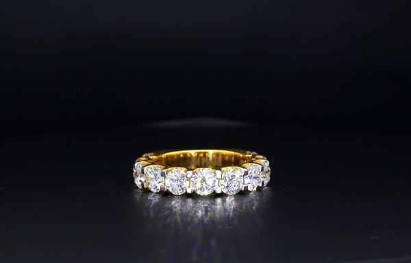 Picture of 2.45 Carat Diamond Band With Brilliant Cut Stones.