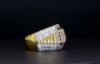 Picture of Men's Ring Featuring A 3.60 Carat Solitaire Diamond With Intricate Halo.(6 CTW Diamonds)