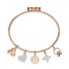 Picture of Whimsical Bracelet With A Diamond Butterfly And Playful Charms.