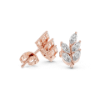 Picture of Vine Whisper Stud Earrings – 0.60 Carat Marquise Diamonds