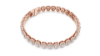 Picture of  The Halo & Alternating Link - 7 Carat Round and Radiant Diamond Bracelet