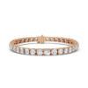Picture of The Sculpted Basket Tennis - 13.20 Carat Round Diamond Bracelet