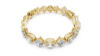 Picture of The Double Halo Diamondscape - 12 Carat Round,Emerald and Asscher Diamond Bracelet