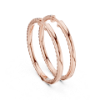 Picture of Eternal Glow – 1 Carat Round Diamond Hoop Earrings