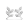 Picture of Leaf Whisper – Round Diamond Earrings